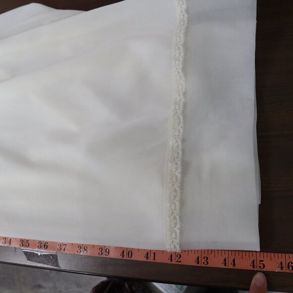 Gilbreath Nylon Nightgown Womens 32 White Coquette Dainty Romantic Vintage 60s - Picture 12 of 16